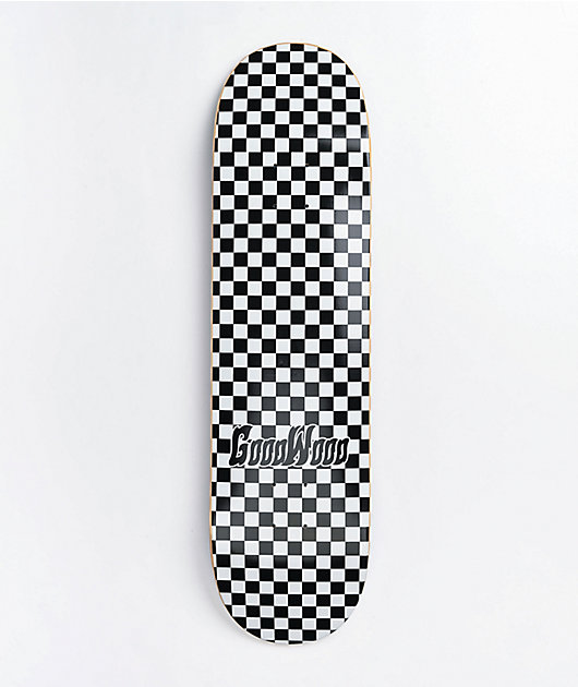 Goodwood Checkered 8.25" Skateboard Deck